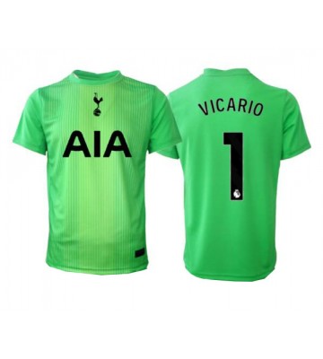 Tottenham Hotspur Guglielmo Vicario #1 Målmand Hjemmebanetrøje 2025-26 Kortærmet